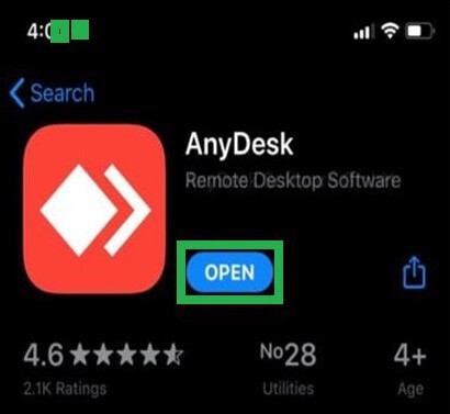 open anydesk