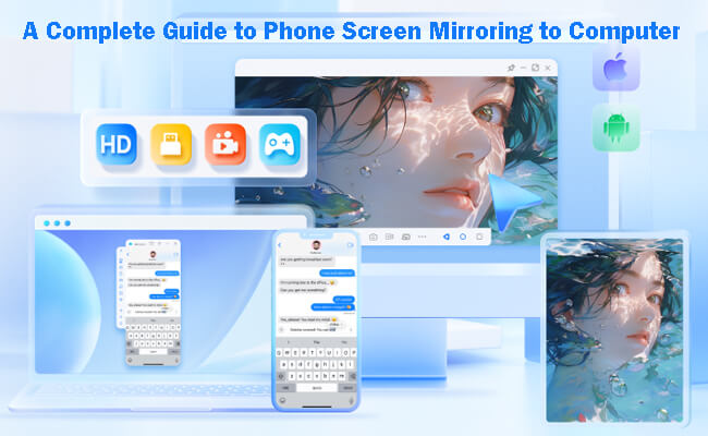 phone screen mirroring to computer