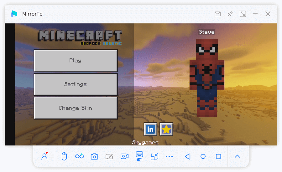 How to play Minecraft mobile on PC