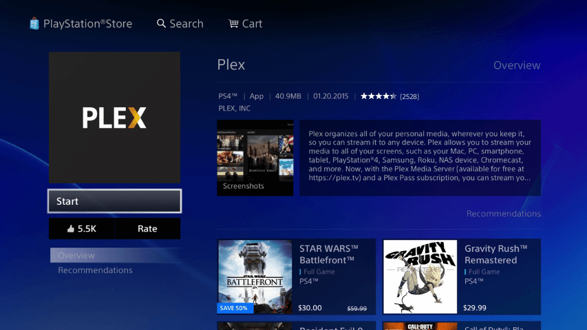 Free movie websites online on ps4