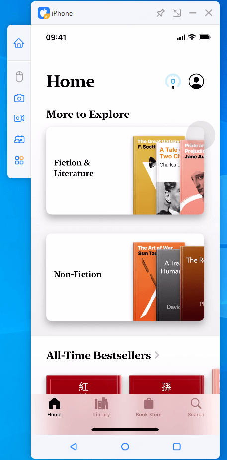 read ibooks on pc using mirrorto