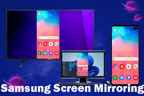 samsung screen mirroring to pc tv