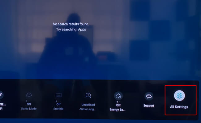 samsung tv settings