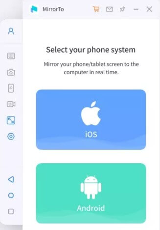 select phone system in mirrorto