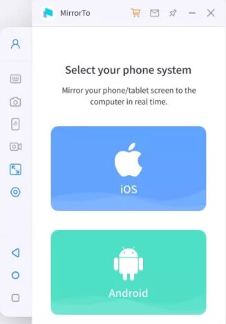 mirrorto'da telefon sistemini seç