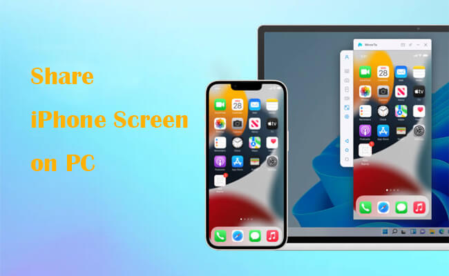 share iphone screen on pc