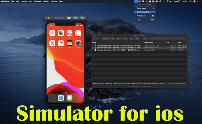 simulator for ios