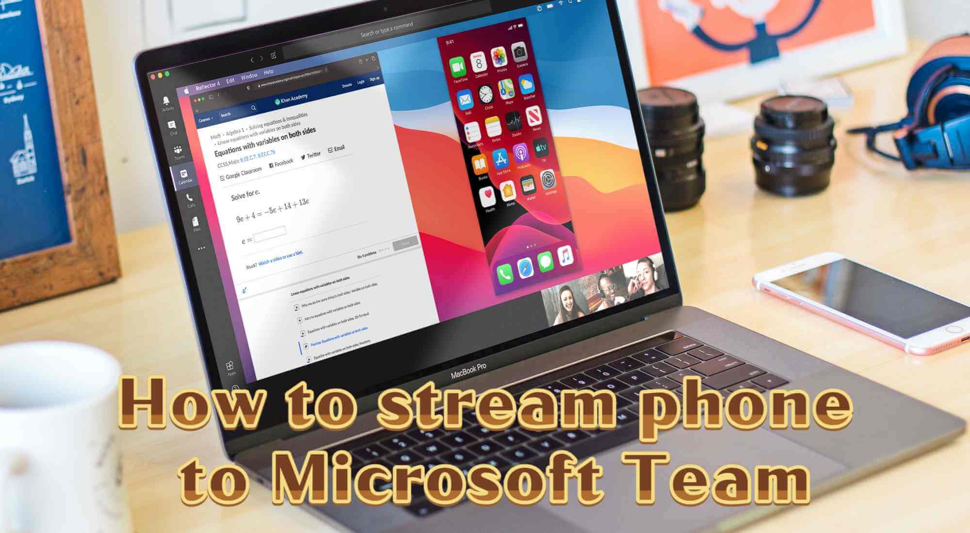 stream phone to microsoft team