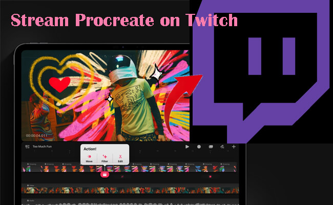 stream procreate on twitch