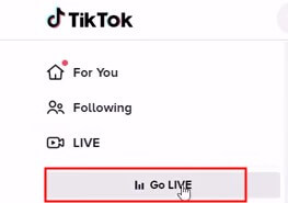 tiktok phát trực tiếp