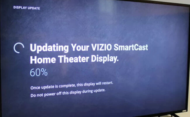 update vizio tv firmware