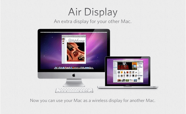 use ipad as second mobitor with air display