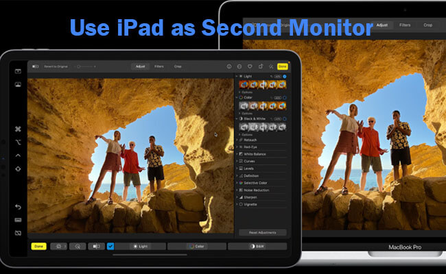 use ipad as second monitor