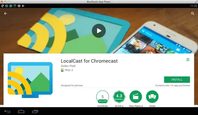 localcast for chromecast
