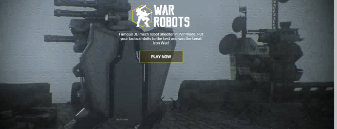 war robots play now