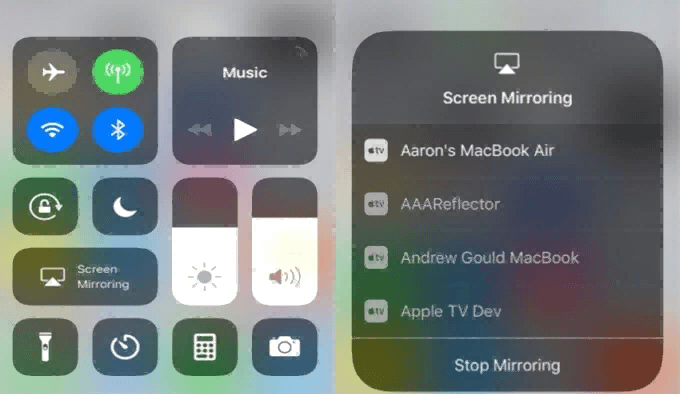 wireless display ios screen on mac