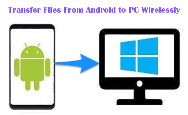 wireless file transfer from android to pc