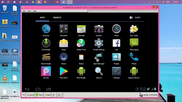 android emulator windows xp 32 bit