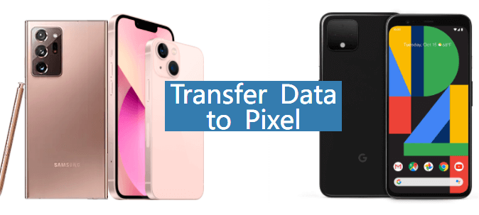 transfer data to pixel