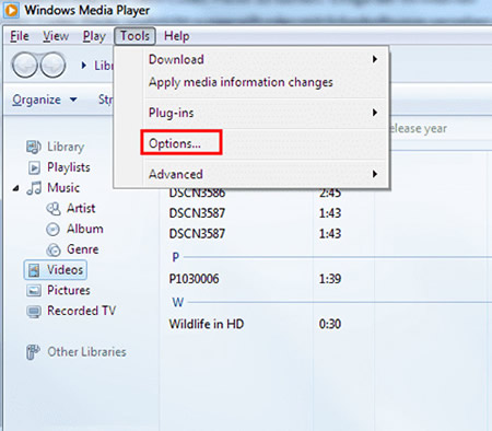 add codecs to windows media player