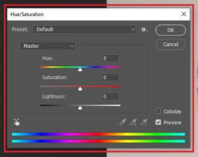 adjust image color in photoshop