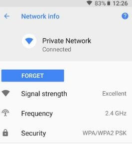 check network connection on android