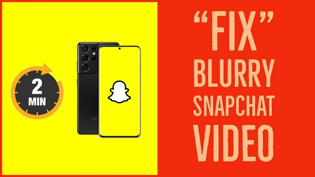 fix snapchat video