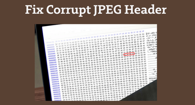 fix corrupt jpeg header