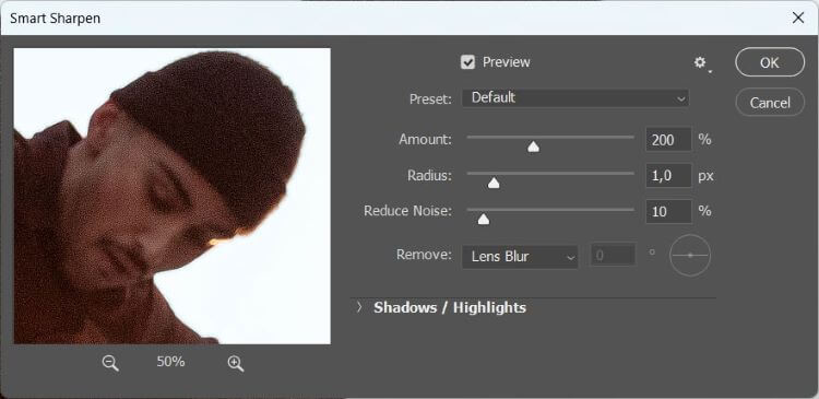 how to fix blurry pictures in photoshop