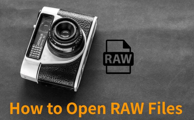 how to open raw files
