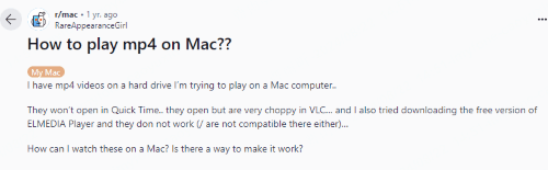 how to play mp4 on mac