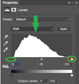level adjustment layer in ps