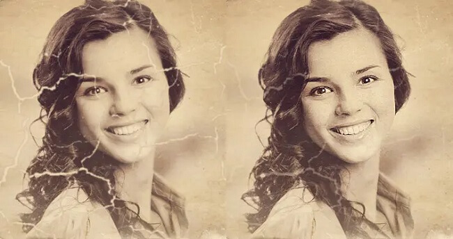 old photo restoration