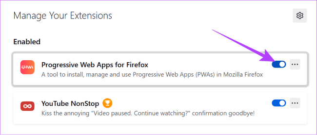 remove firefox extension