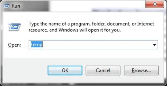 remove temporary files