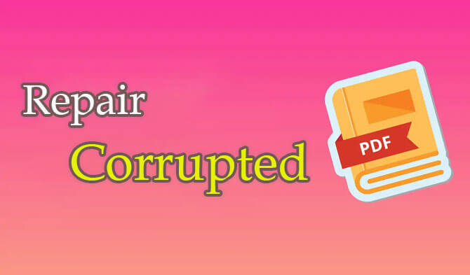 repair corrupt pdf file