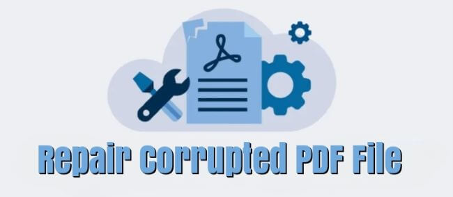 repair corrupted pdf file