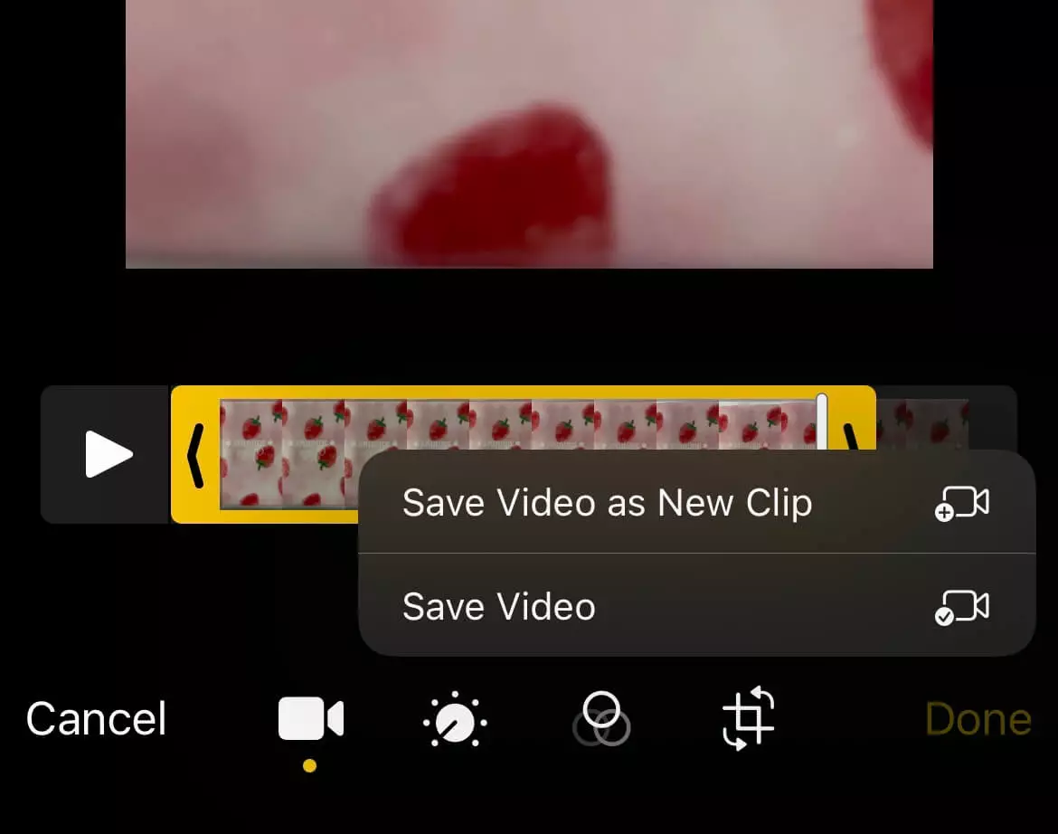 save video