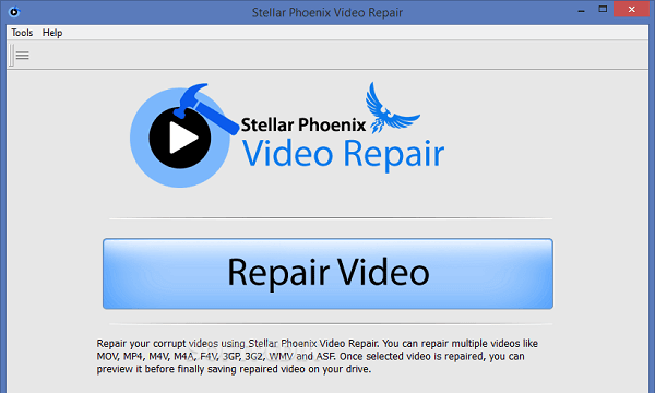 stellar phoenix video repair