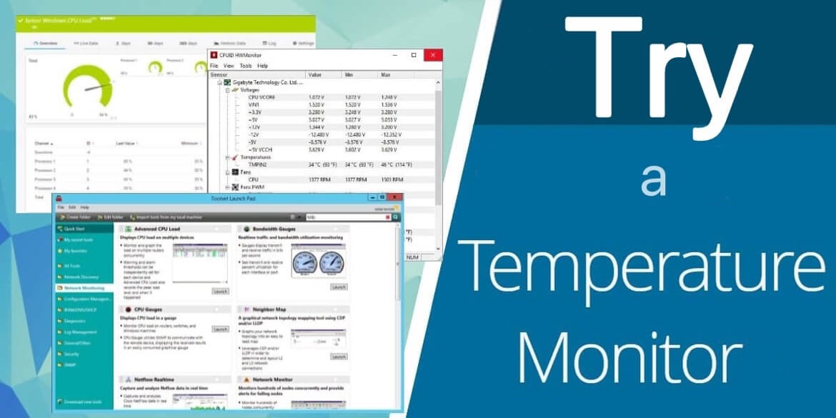 try a temporary monitor