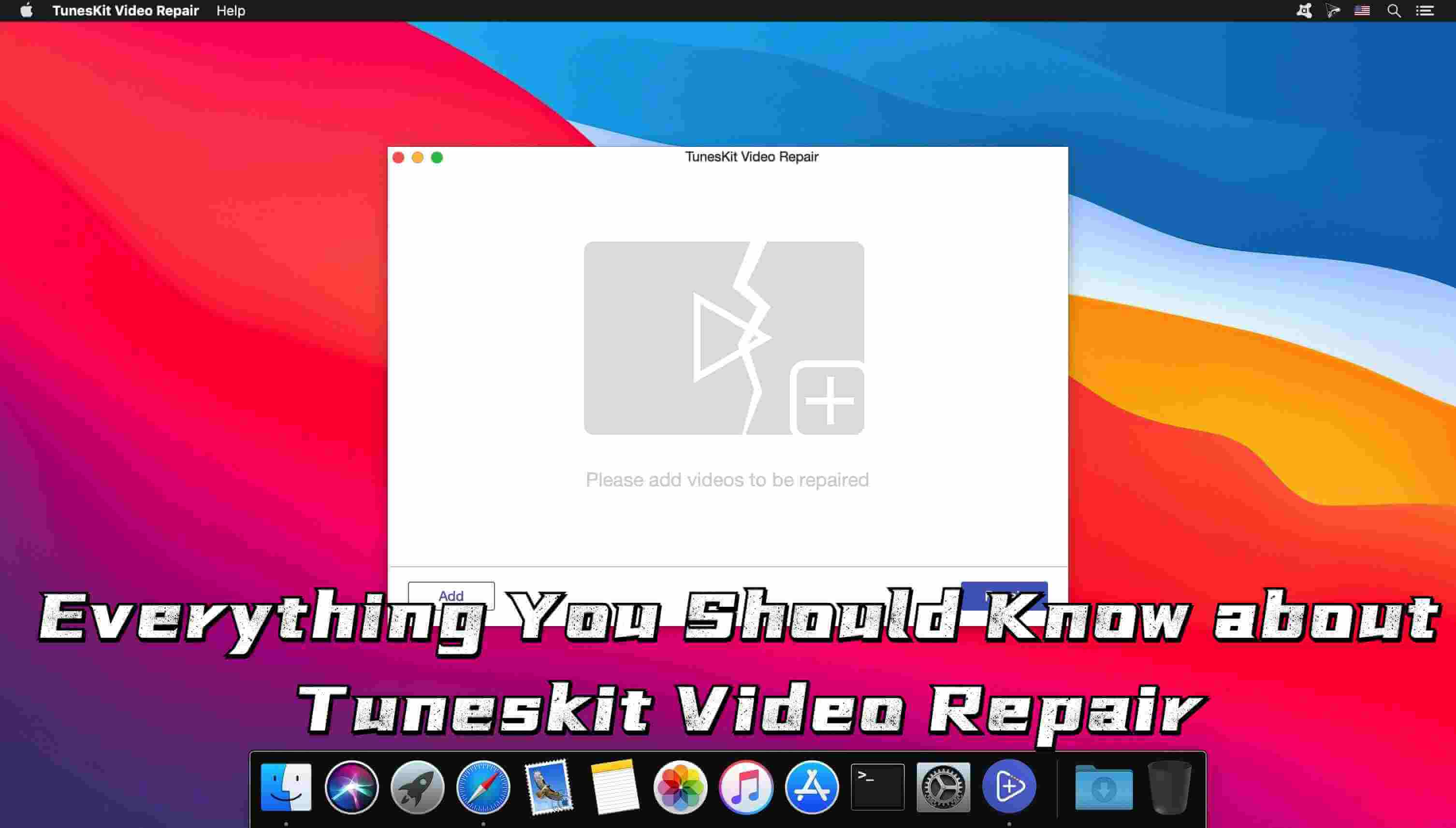 tuneskit-video-repair