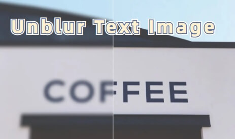 unblurring text online