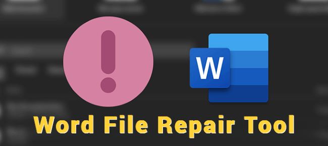 word file repair tool