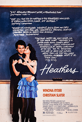 Heathers best 80's teenage romance movies