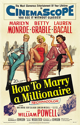 Billionaire romance movie how to marry a millionaire