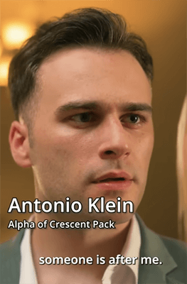 My Accidental Alpha's Desire cast John William DiCaro as Antonio Klein