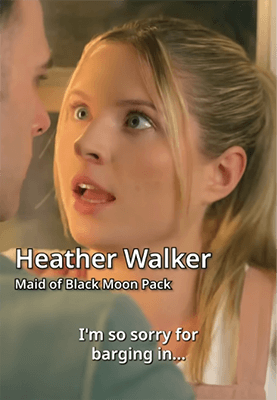 My Accidental Alpha's Desire cast Nicole Mattox as Heather Walker