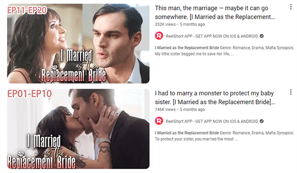 Watch I Married as the Replacement Bride on youtube