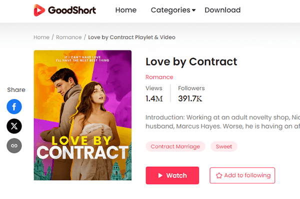 watch love by contract full movie goodshort