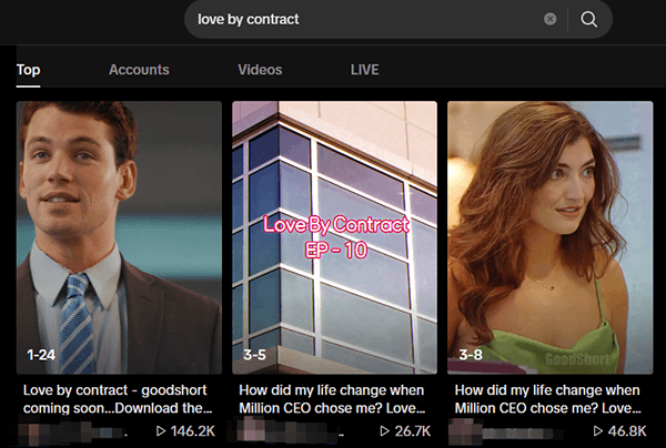 watch love by contract tiktok